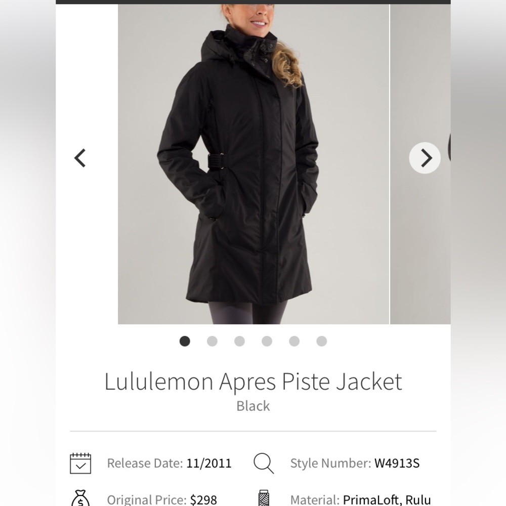 ❤️ Lululemon Apres Piste Jacket 8 Retail $298!!
